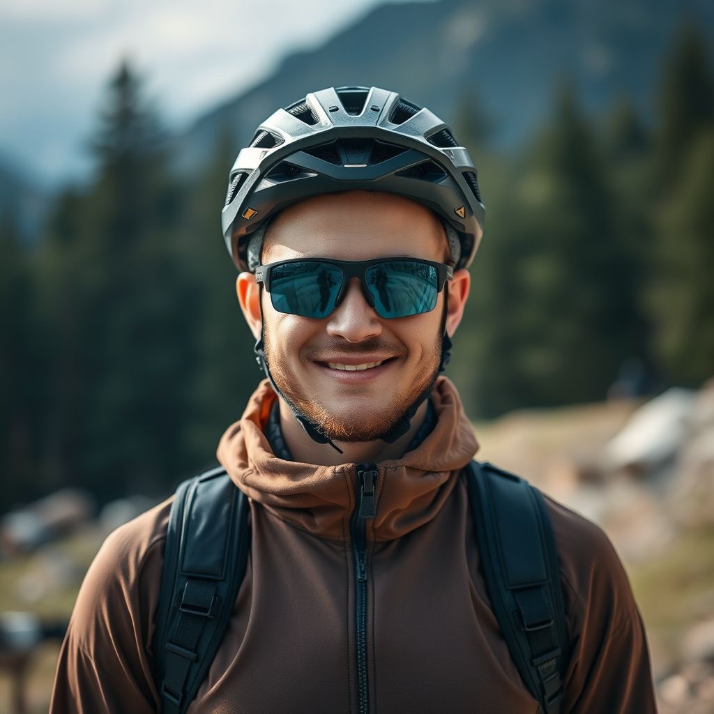 Expert Renszor présentant un équipement sportif